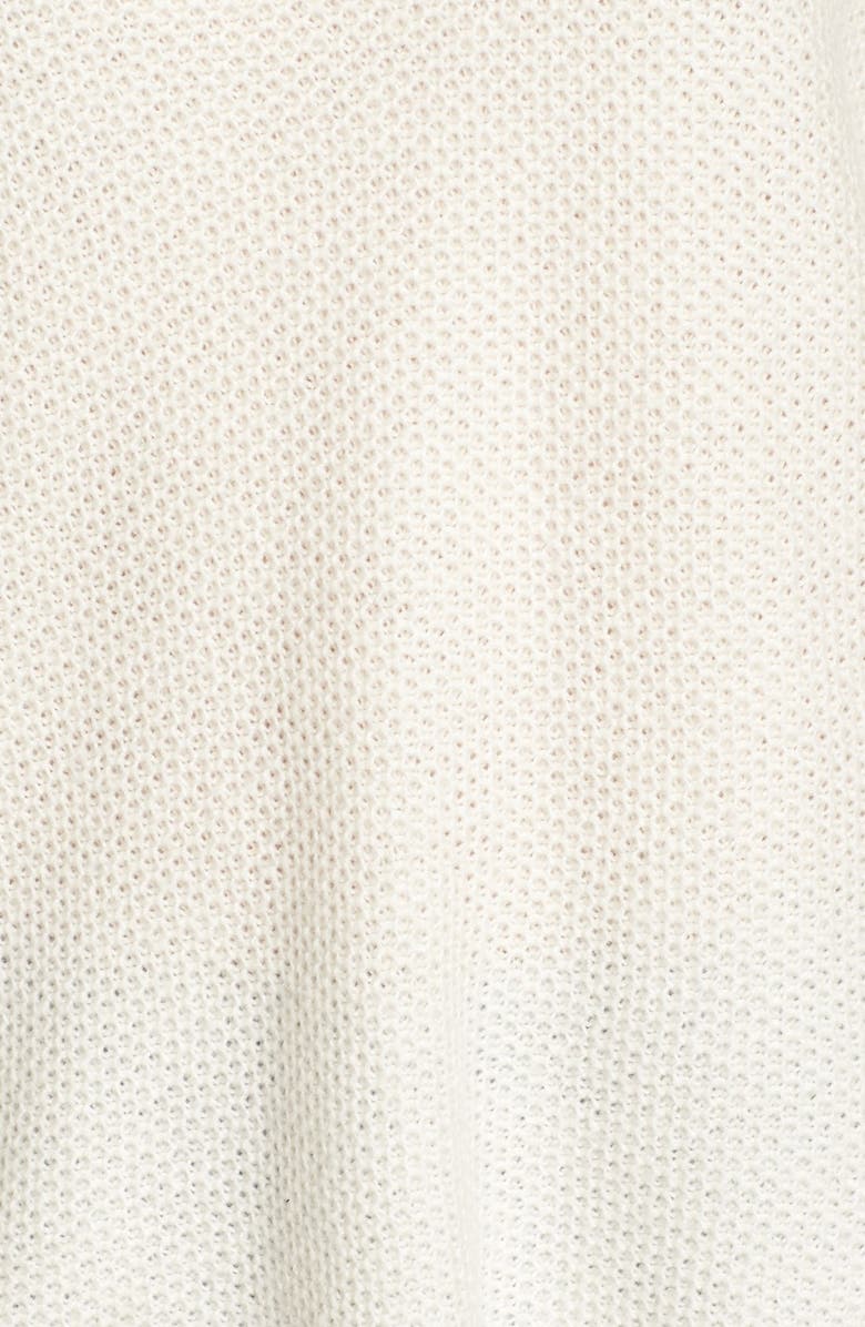 Sun & Shadow Cowl Off the Shoulder Sweater, Alternate, color, Ivory Eggnog