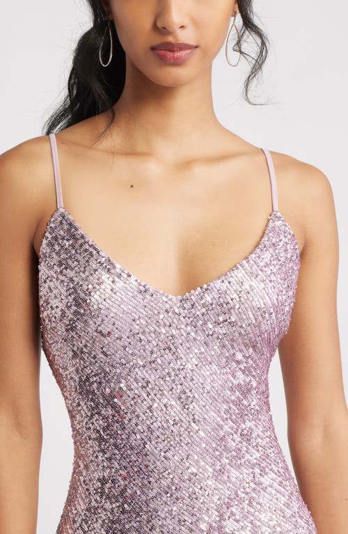 Bp. Sequin Minidress In Pink