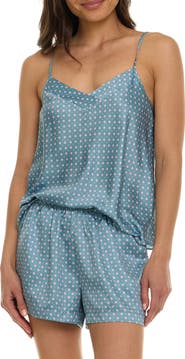 Flora Nikrooz Pippa Stripe Satin Short Pajamas