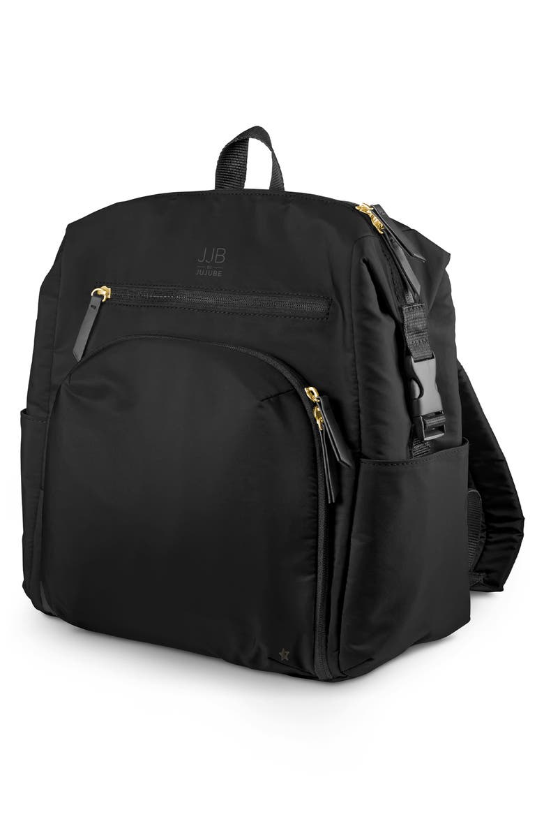Modern Diaper Backpack, Alternate, color, BLACK