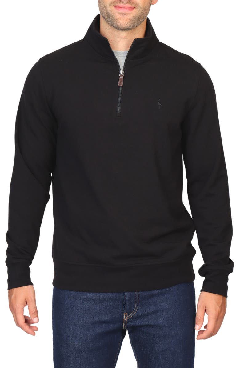 TailorByrd Sueded Fleece Quarter Zip Pullover, Main, color,