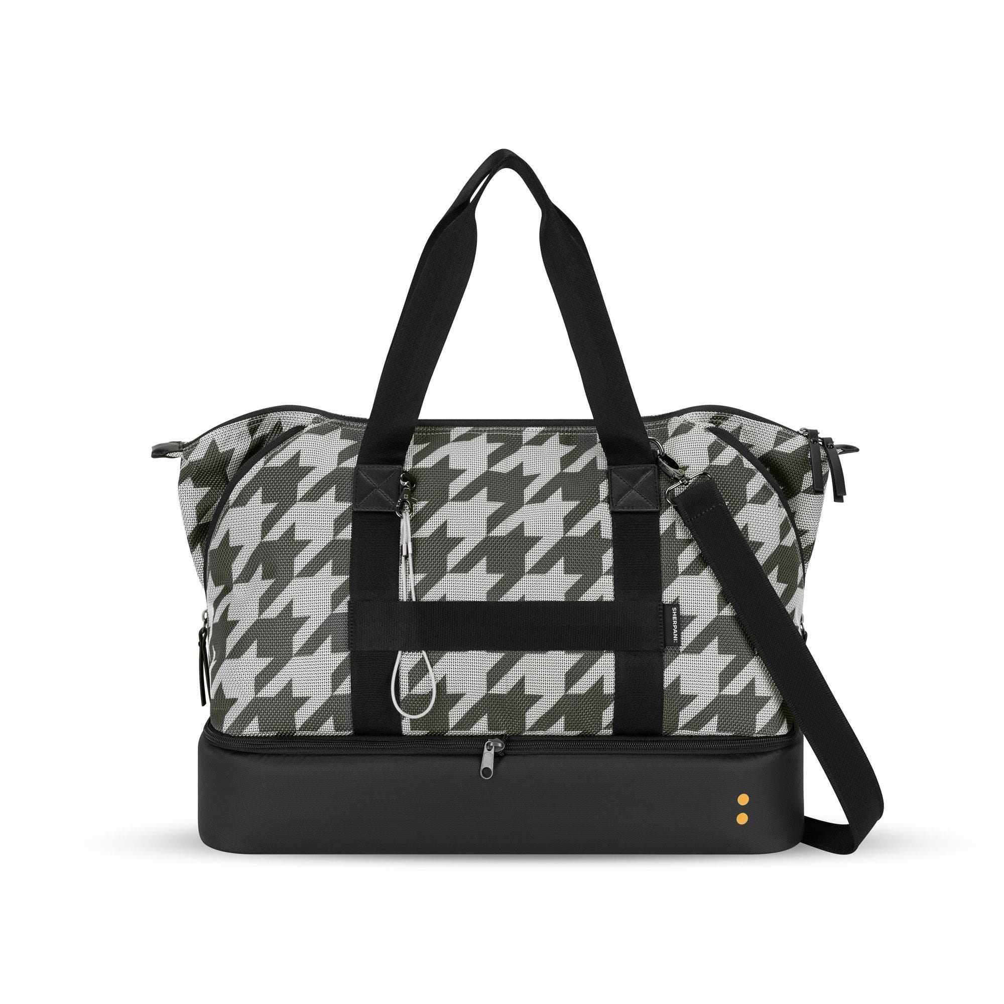 Sherpani Boston Anti-Theft Weekender Duffle Bag, Alternate, color, Houndstooth