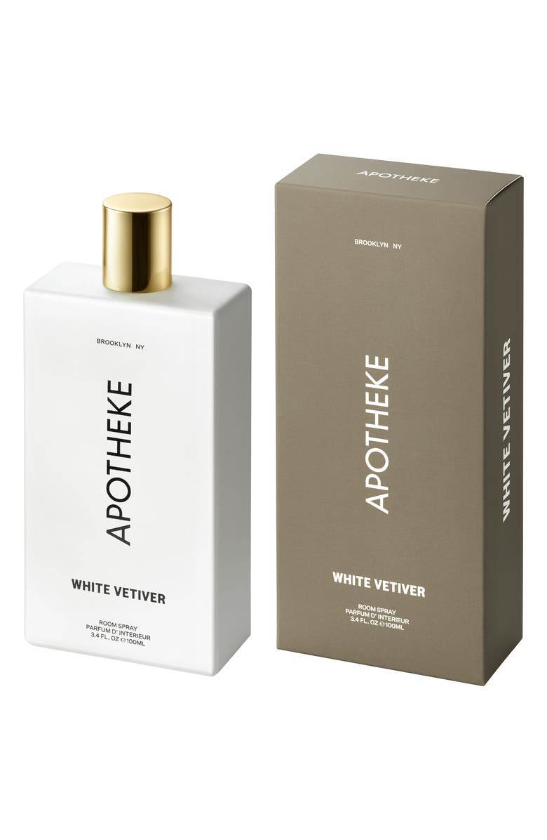 APOTHEKE White Vetiver Room Spray, Main, color,