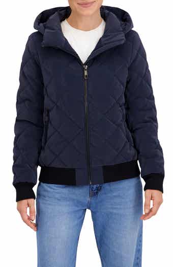 Ookie & Lala Quilted Hooded Bomber Jacket