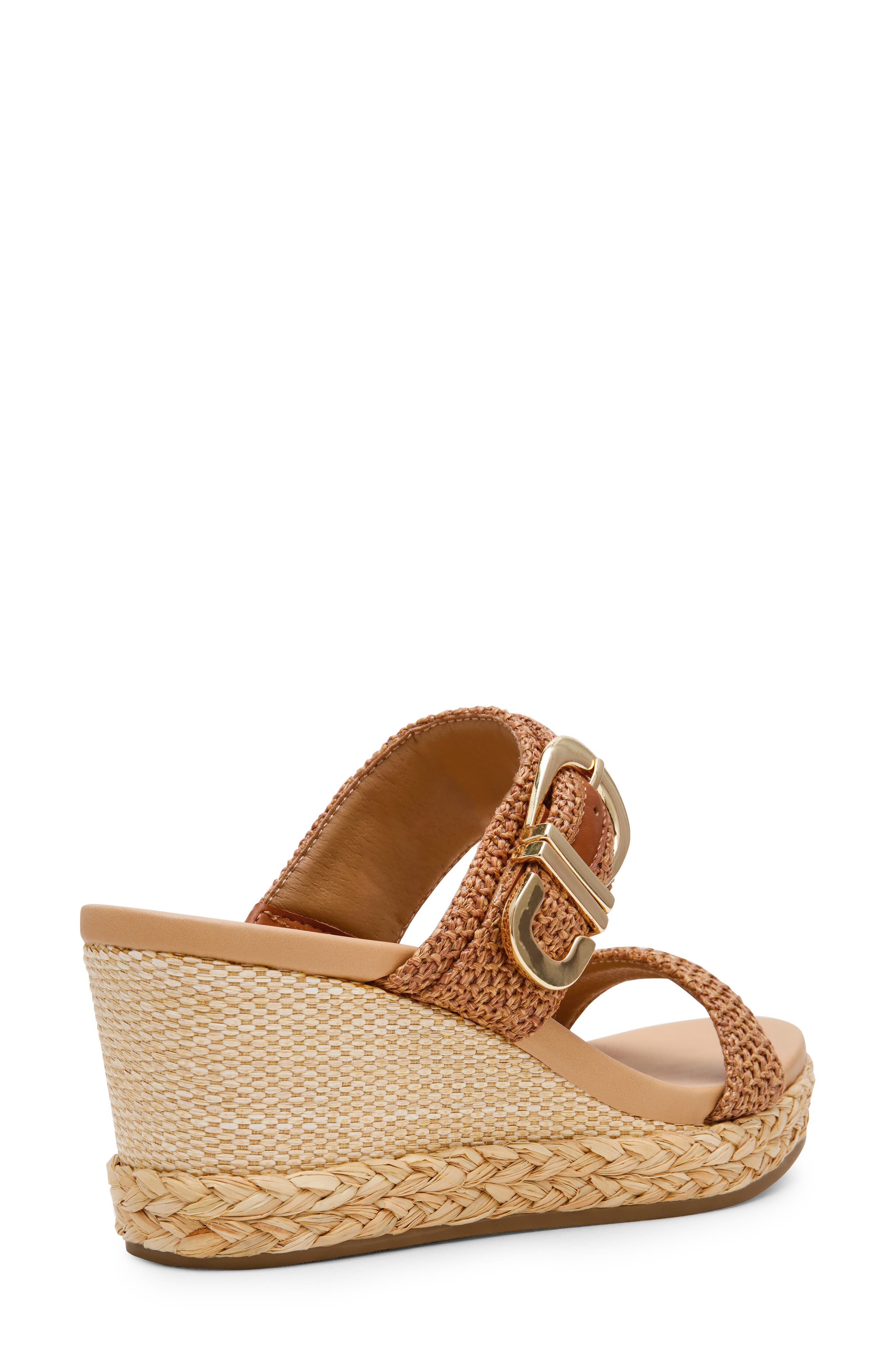 DV by Dolce Vita Elena Wedge Sandal, Alternate, color, Cafe