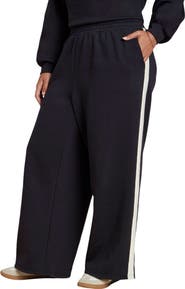 ELOQUII Stripe Detail Sweatpant