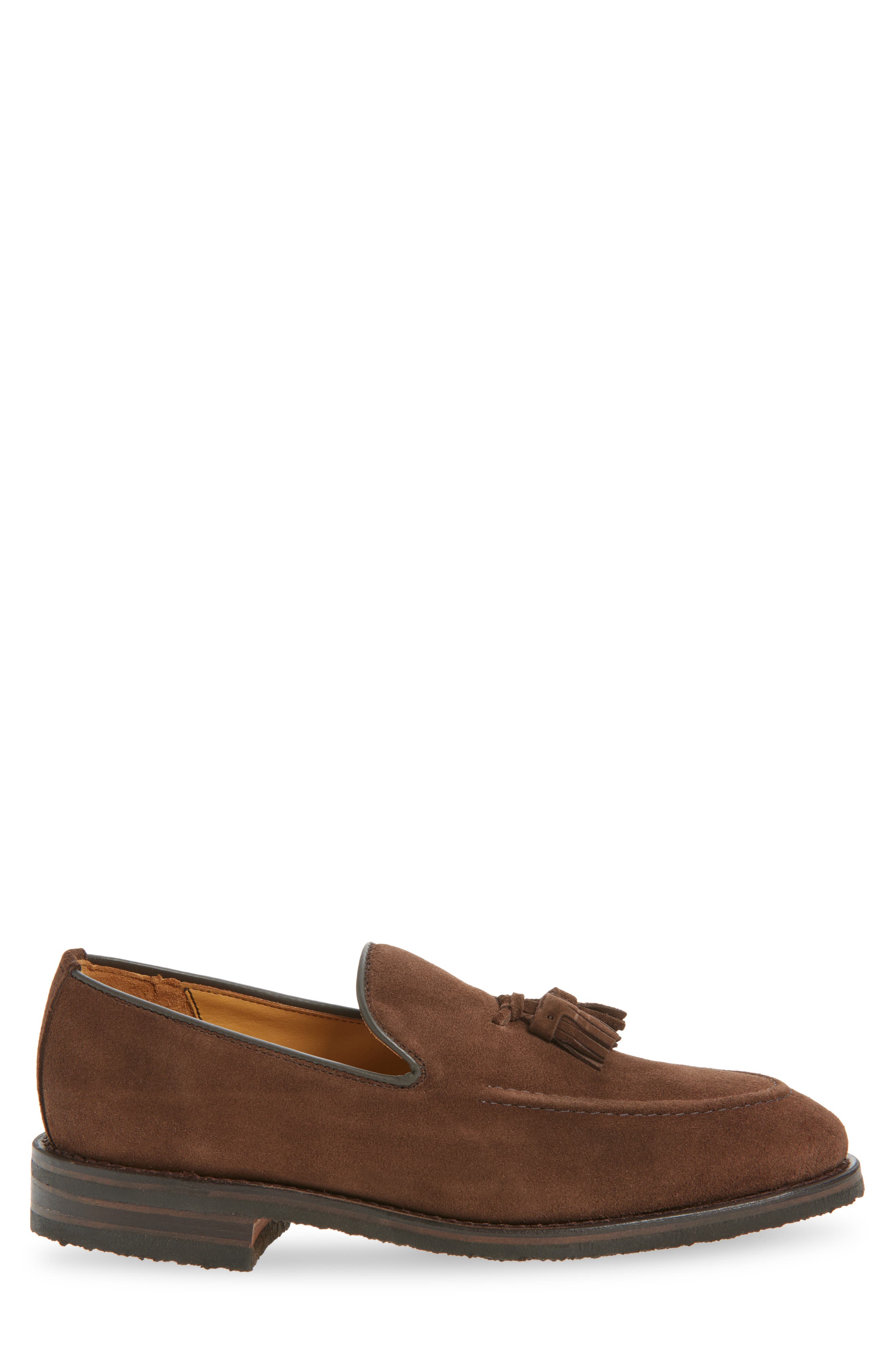 Allen Edmonds Roman Tassel Loafer - Multiple Widths Available, Alternate, color, Brown Suede