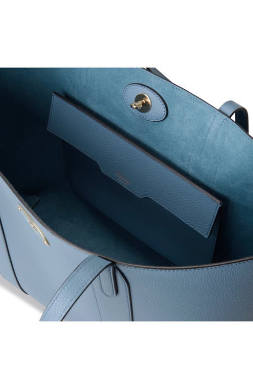 Mulberry Bayswater Leather Tote In Brighton Blue