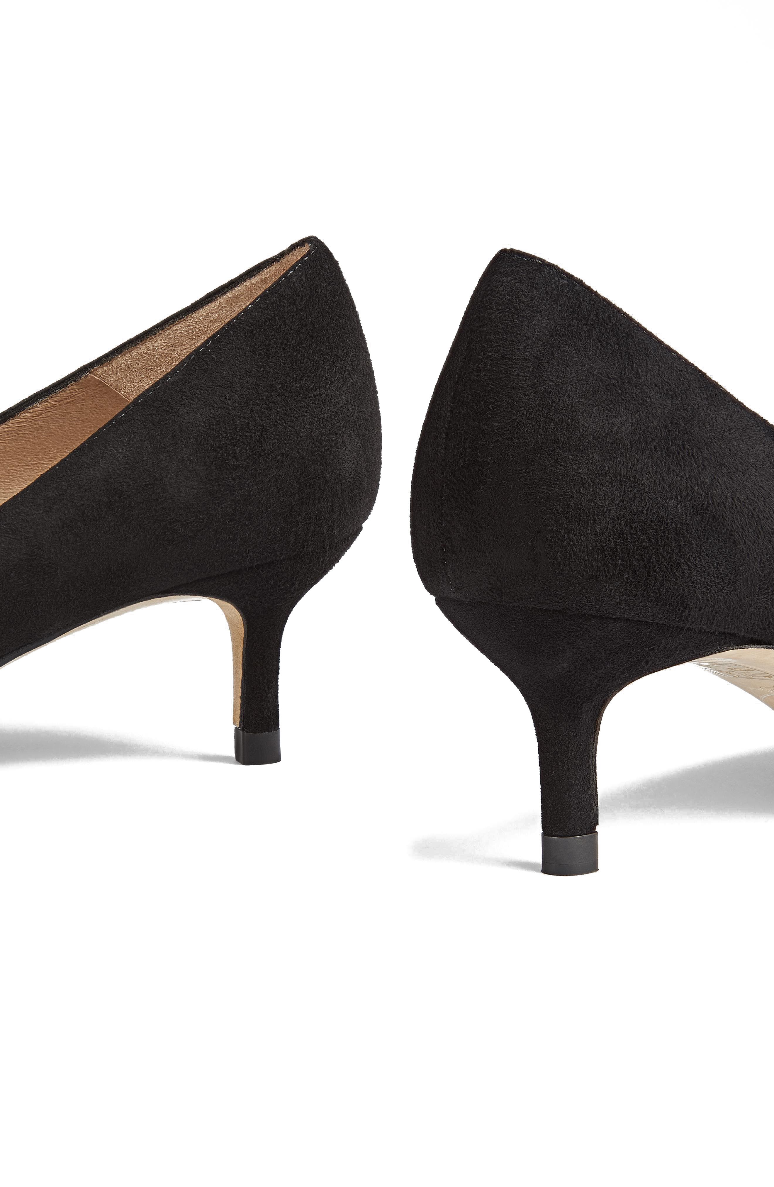 LK Bennett Audrey Kitten Heel Pump, Alternate, color, Black