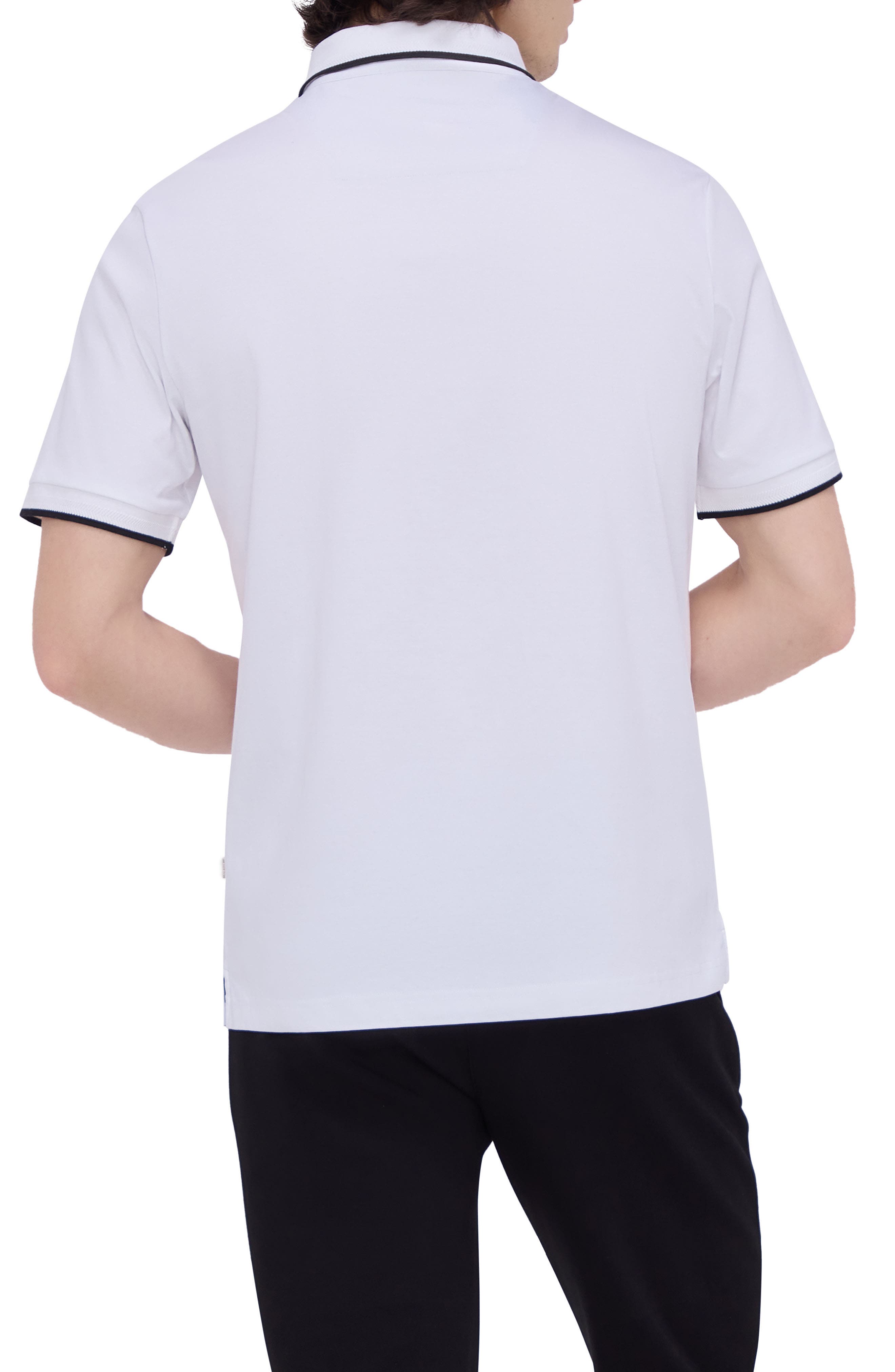 Tipped Contrast Collar Polo - image 2