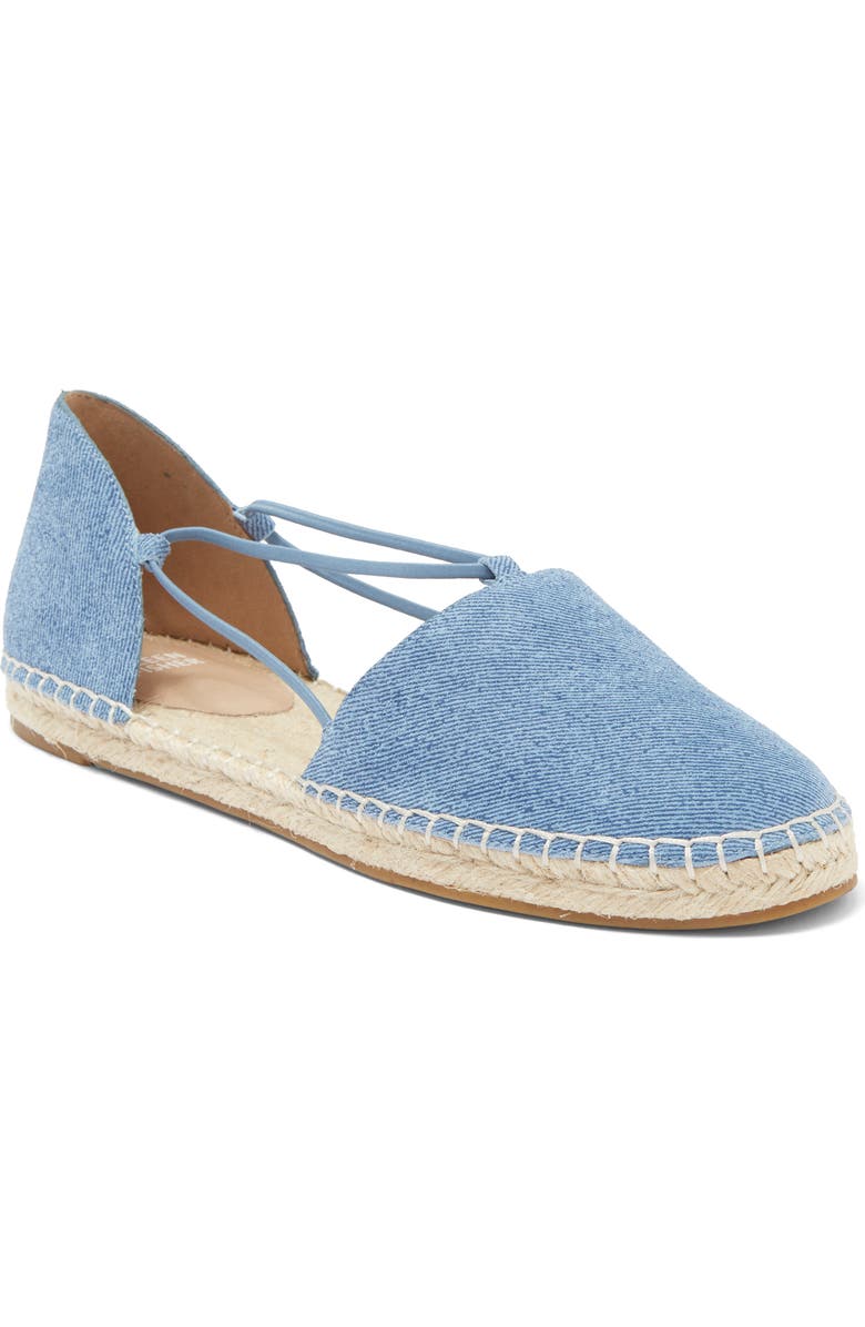 Eileen Fisher Lee Espadrille Flat, Main, color, Denim