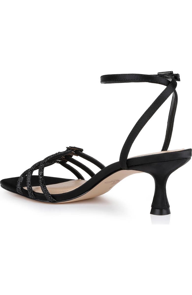 Jewel Badgley Mischka Tesslynn Embellished Ankle Strap Sandal, Alternate, color,