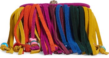 Micro Kensington Fringe Crossbody Bag
