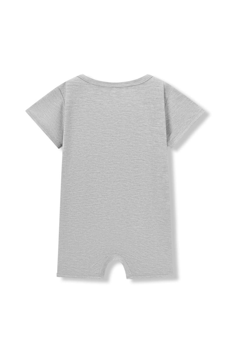 Milkbarn Luxe Solid Shortall, Alternate, color, Grey Melange
