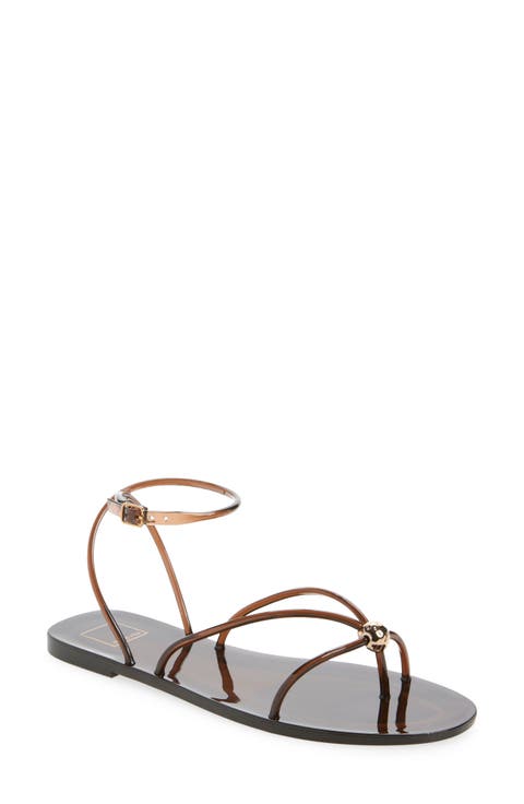 Kenley Ankle Strap Jelly Sandal (Women)