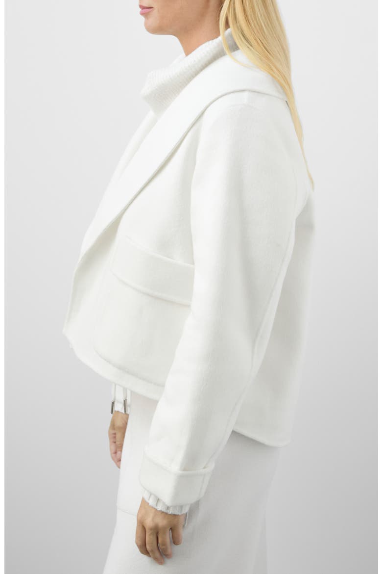 x @cellajaneblog Crop Icon Coat, Alternate, color, SNOW