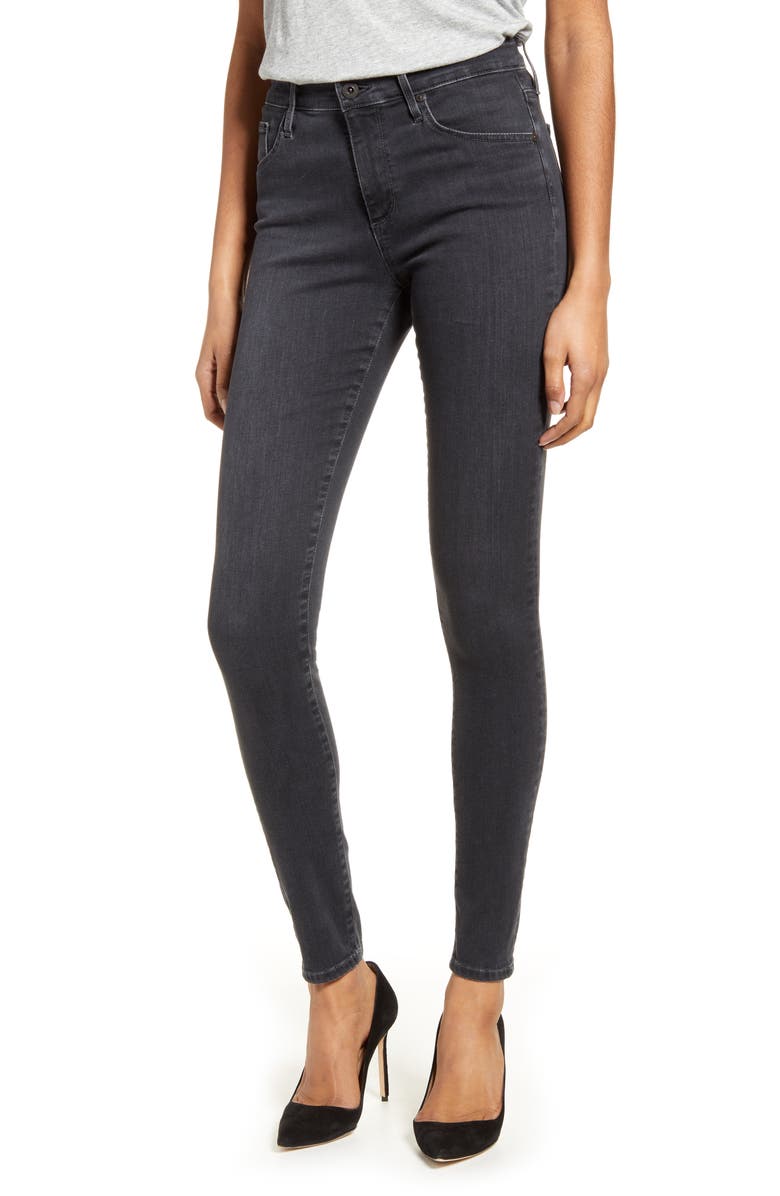 AG The Farrah High Waist Ankle Skinny Jeans, Main, color, 