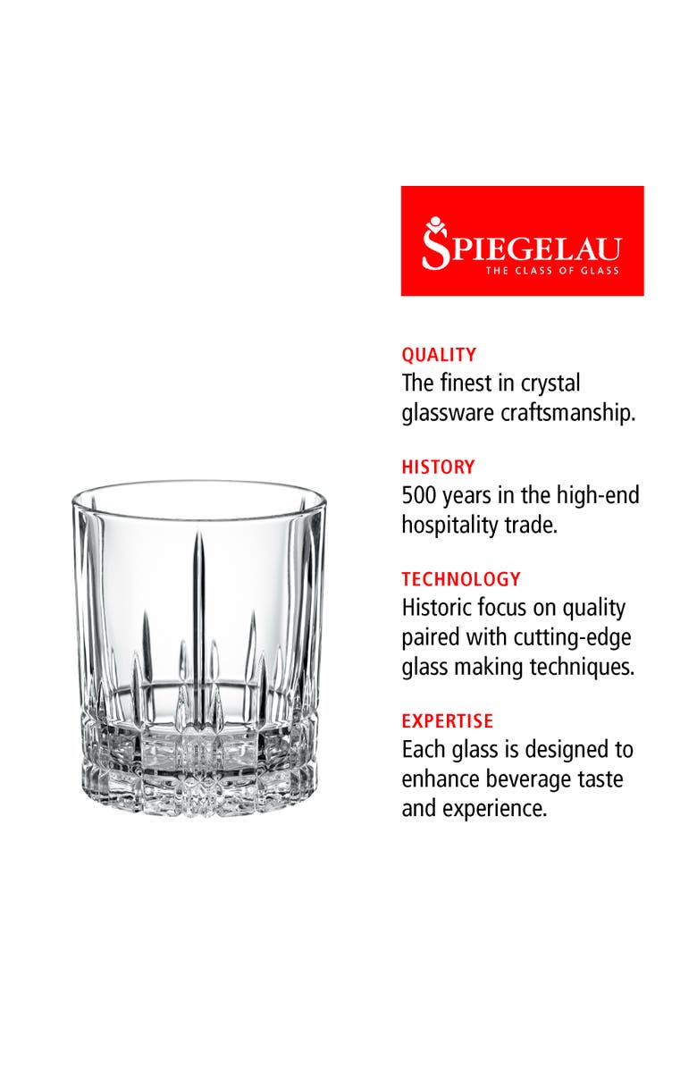 SPIEGELAU Perfect D.O.F. Glass Set of 4, Alternate, color, Clear