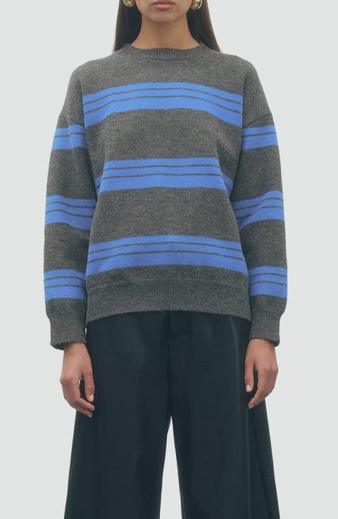 Miles Striped Crewneck Sweater