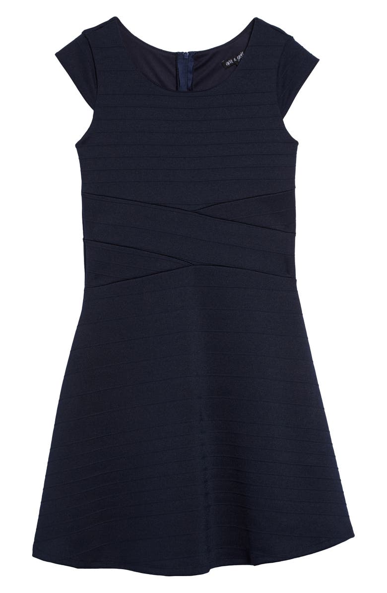 Ava & Yelly Skater Dress, Main, color,