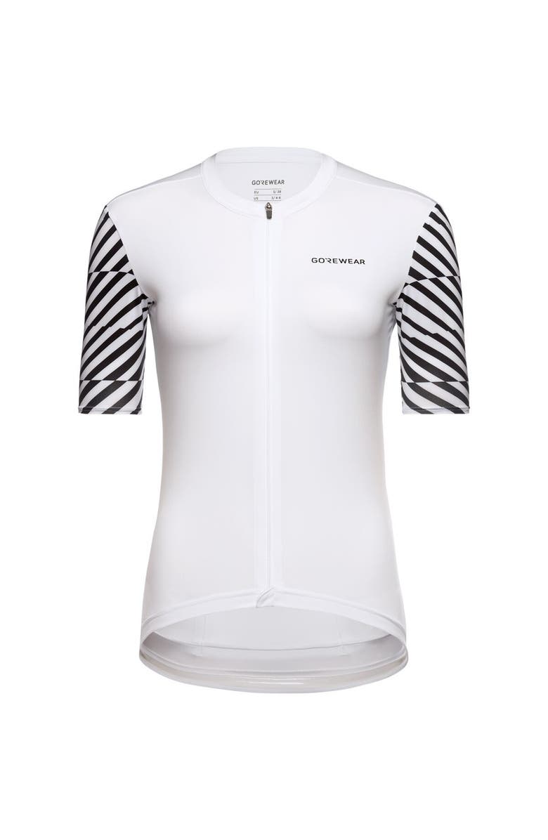 GOREWEAR Swiftride Optical Jersey - Women's, Main, color, White/Black