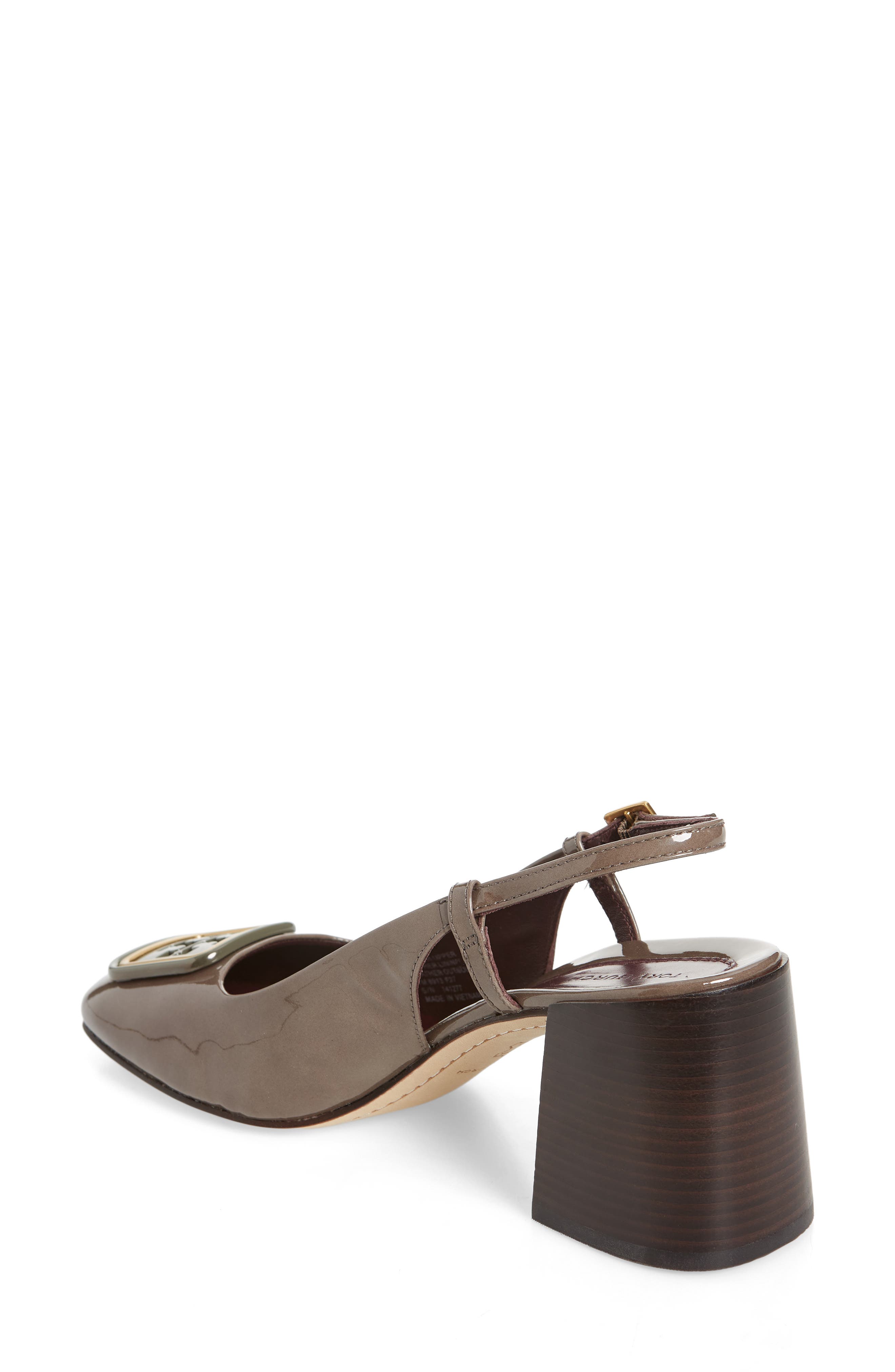Georgia Bombé Slingback Pump, Alternate, color, SMOKE GRAY