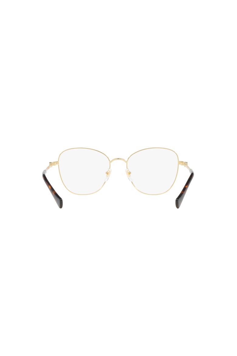 55mm Cat Eye optical glasses, Alternate, color, Gold
