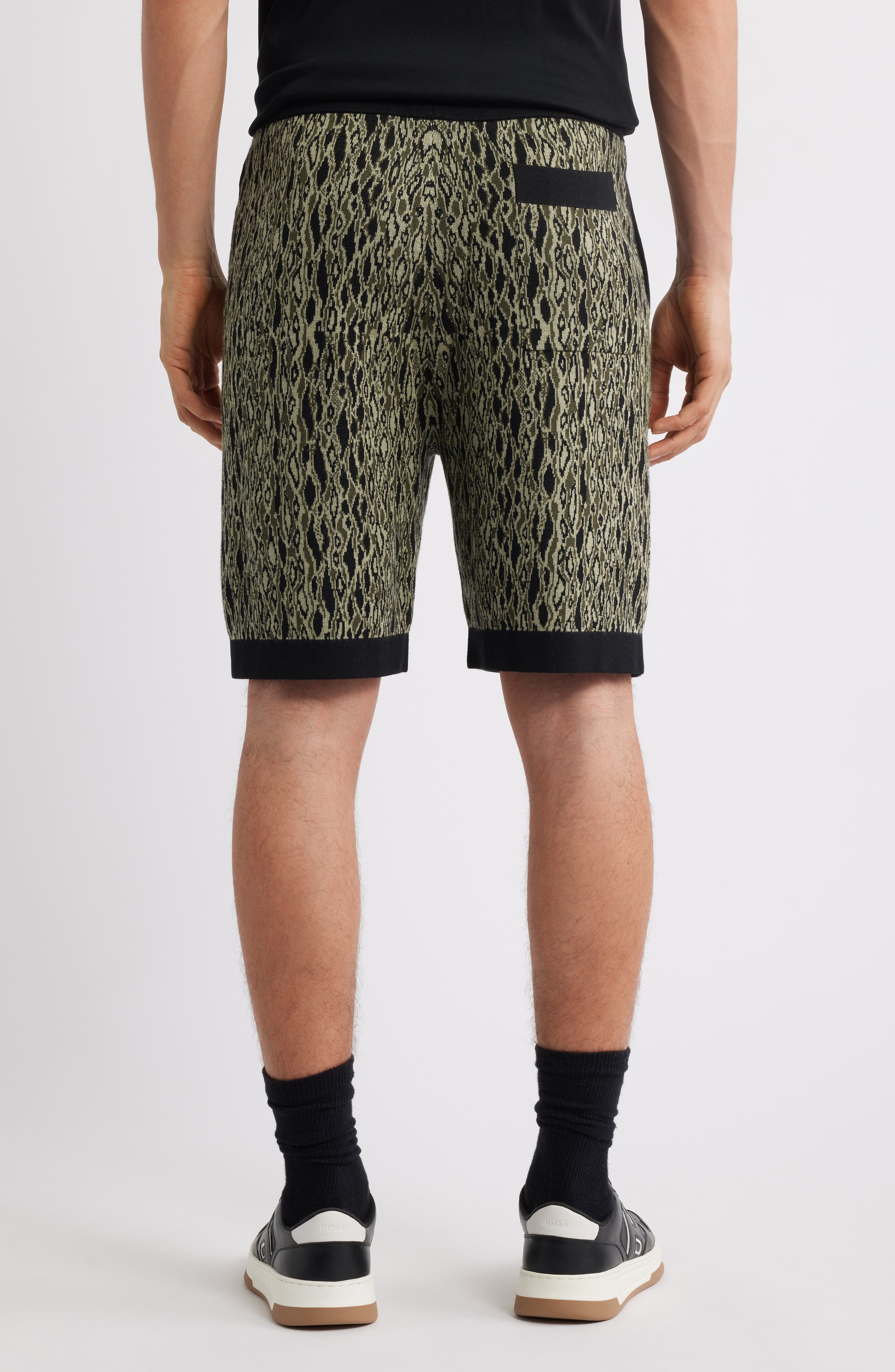 Sgoey Jacquard Knit Drawstring Shorts - image 2