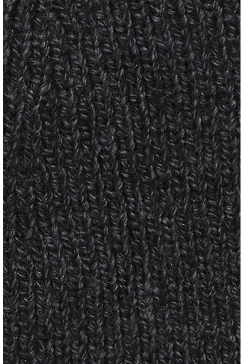 Isable Marant Bayle Logo Merino Wool Beanie, Alternate, color, 02AN ANTHRACITE