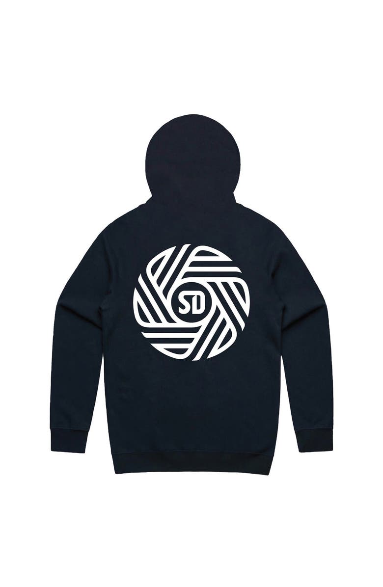 Peace Collective Unisex Peace Collective Navy San Diego FC Community Pullover Hoodie, Alternate, color,