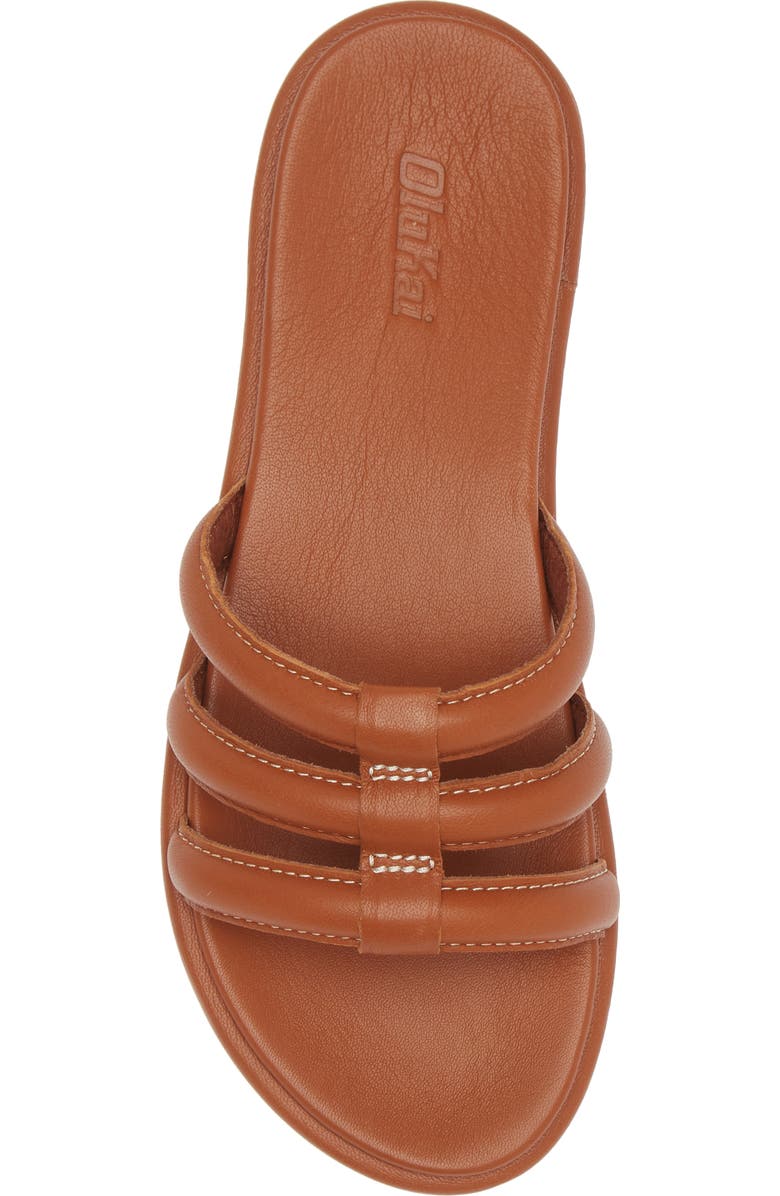OluKai Tiare Slide Sandal, Alternate, color, Fox / Fox