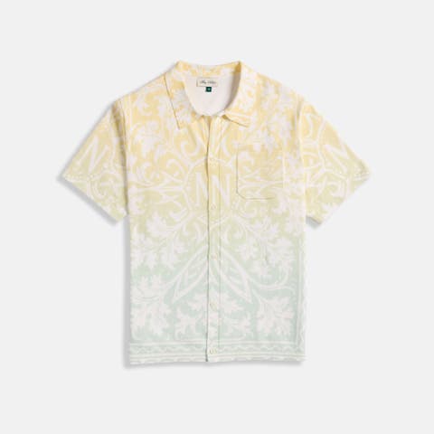 Jacquard Knit Monogram Shirt