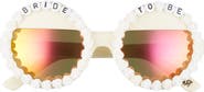 Rad + Refined Bride To Be Round Sunglasses