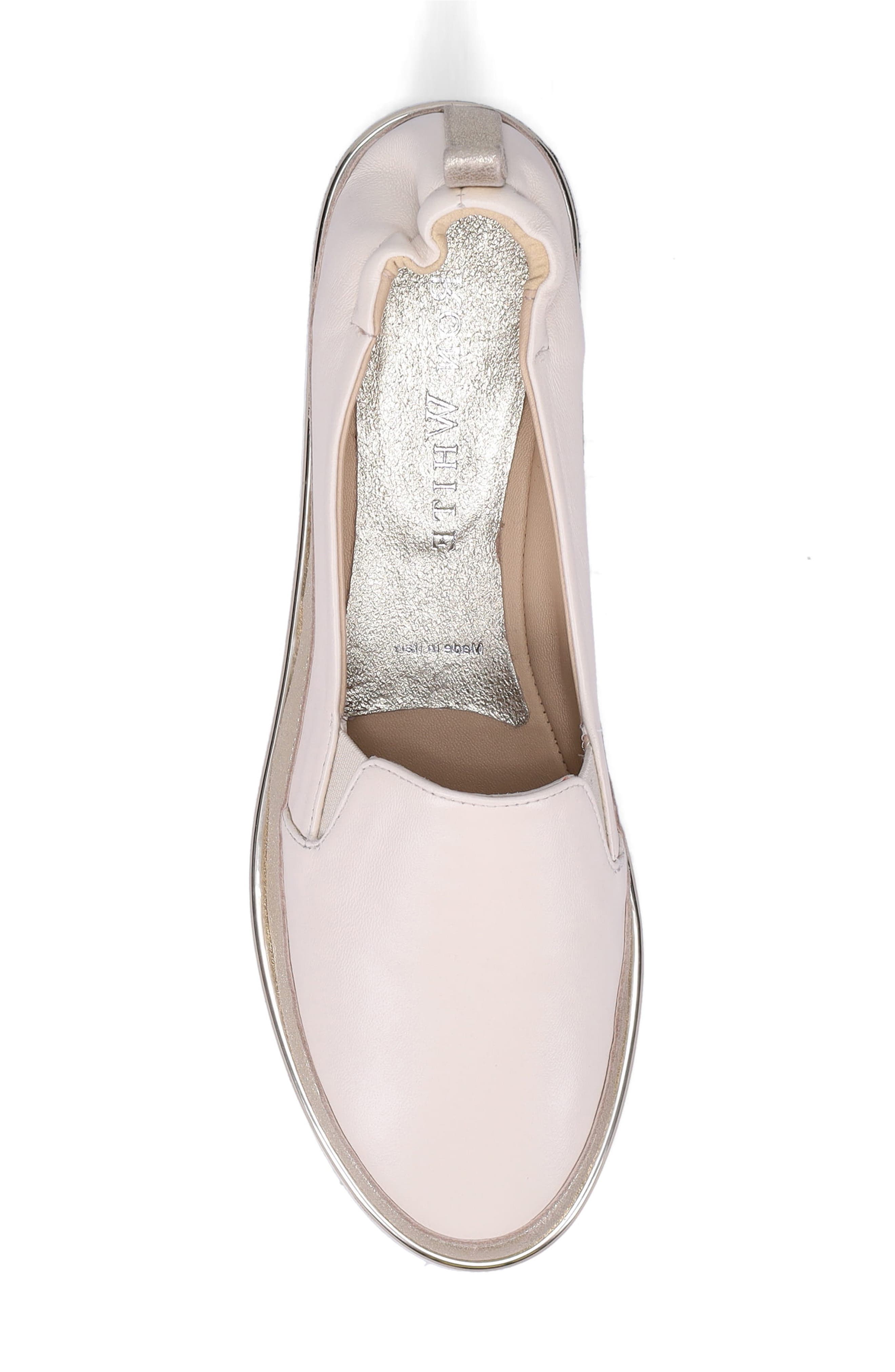 Ron White Nelleca Slip-On Sneaker, Alternate, color, Ice/Platino