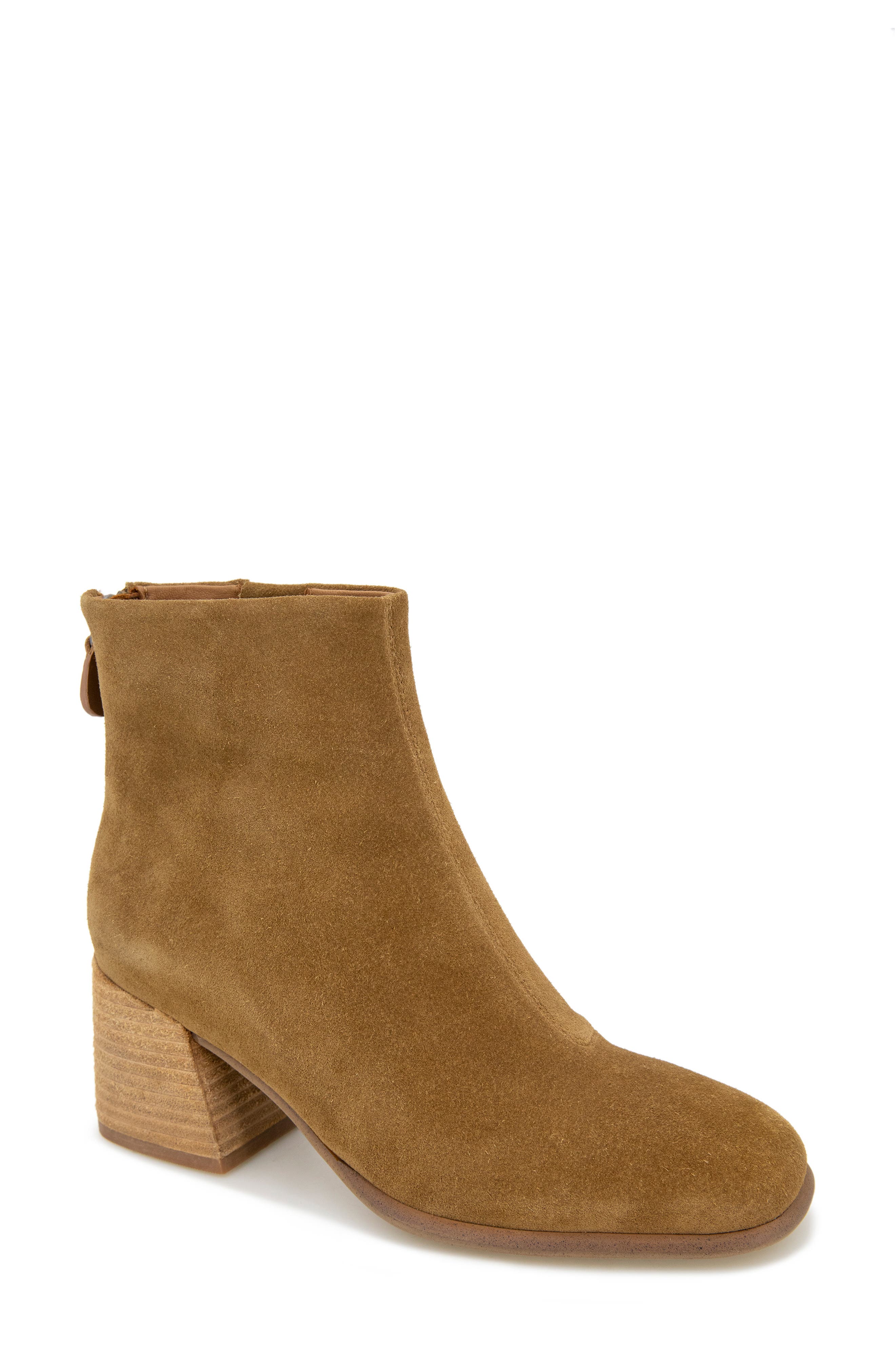 Gentle Souls Sandryn Bootie, Main, color, Tobacco Suede