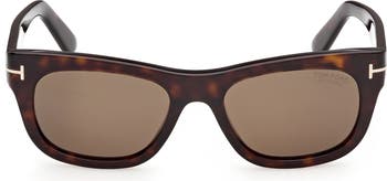TOM FORD 54mm Polarized Rectangular Sunglasses | Nordstromrack