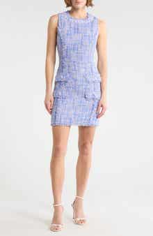 Cinq à Sept Lucie Ellisella Sleeveless Bouclé Minidress