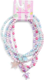 Capelli New York Kids' 5-Piece Ocean Charm Bracelet Set