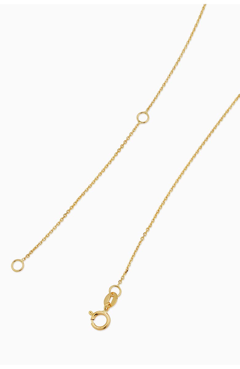 Oradina 14K Yellow Gold Retro Heart Pendant Necklace, Alternate, color, Yellow Gold