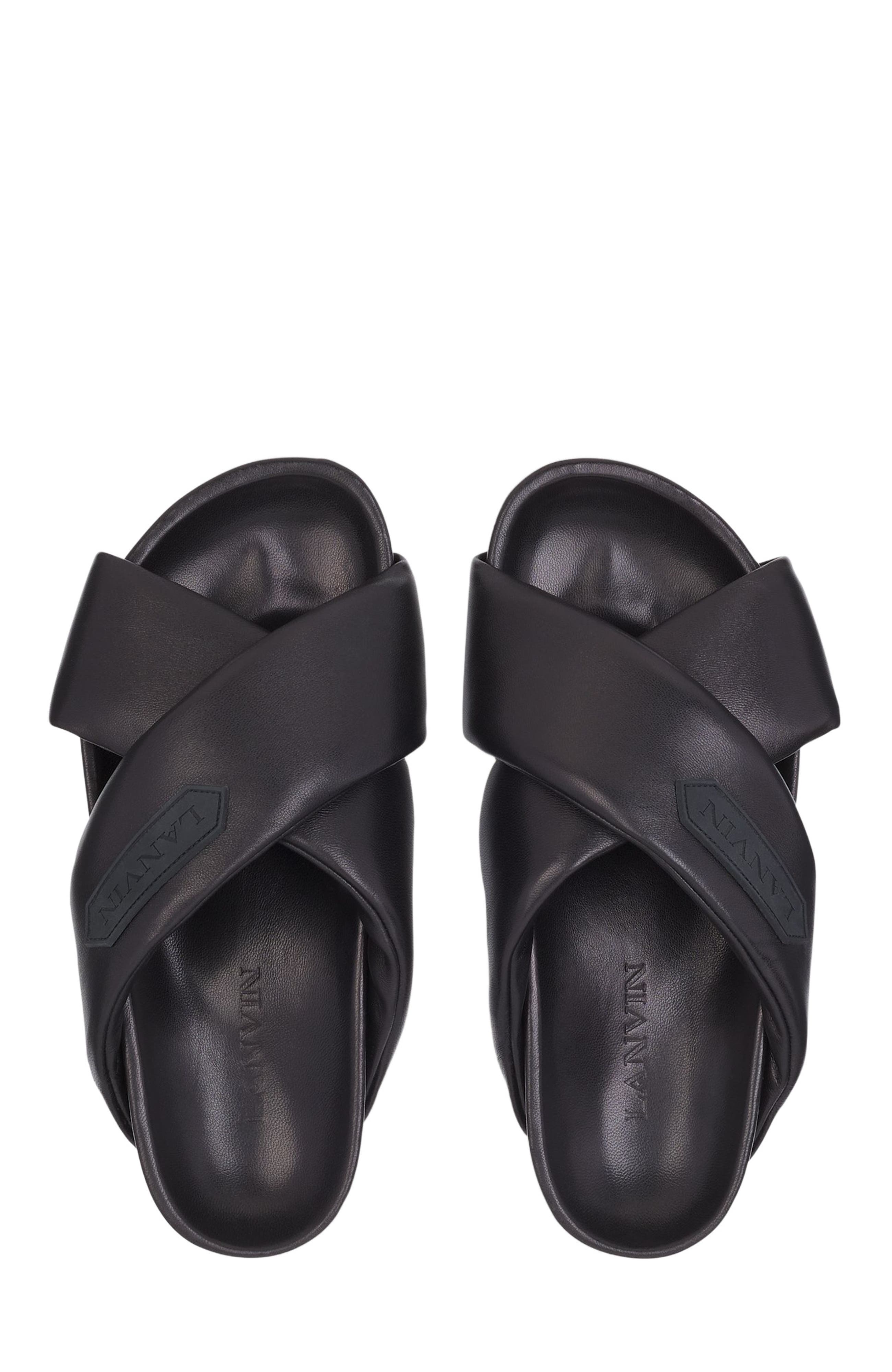Lanvin TINKLE SANDALS IN LEATHER, Alternate, color, 