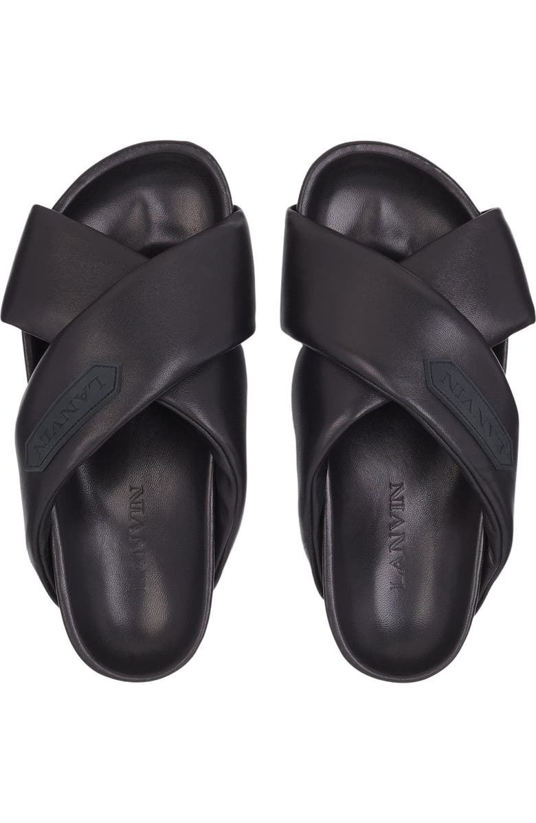 Lanvin TINKLE SANDALS IN LEATHER, Alternate, color,