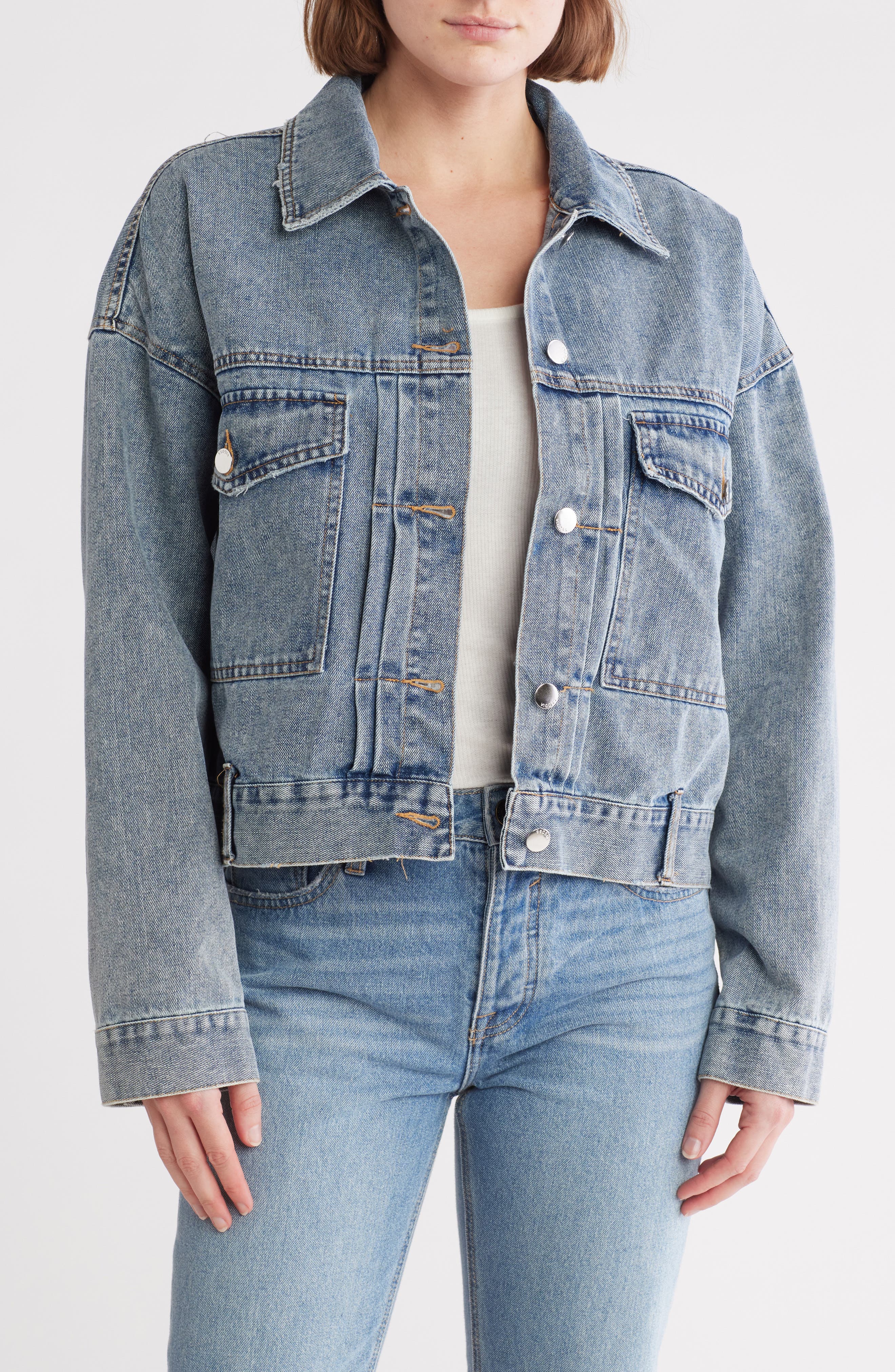 Vigoss Oversize Denim Trucker Jacket