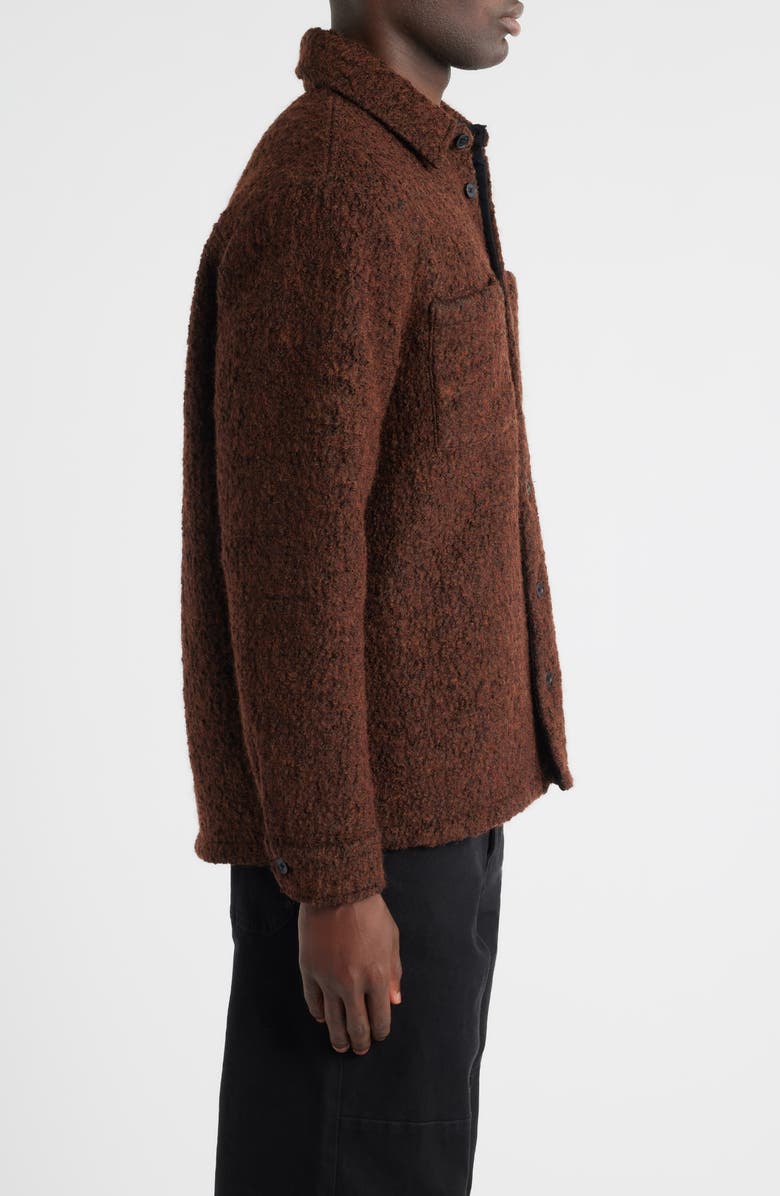 Wax London Mount Reversible Overshirt, Alternate, color, Brown