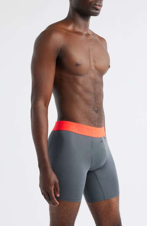 Tommy John 360 Sport 4-inch Hammock Pouch™ Boxer Briefs In Gray