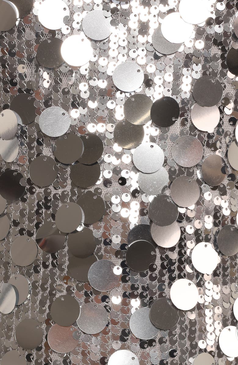 Petal & Pup Brielle Pailette Sequin Midi Dress, Alternate, color,