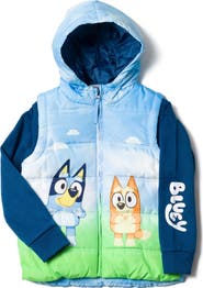 BLUEY Hooded Zip-Up Jacket
