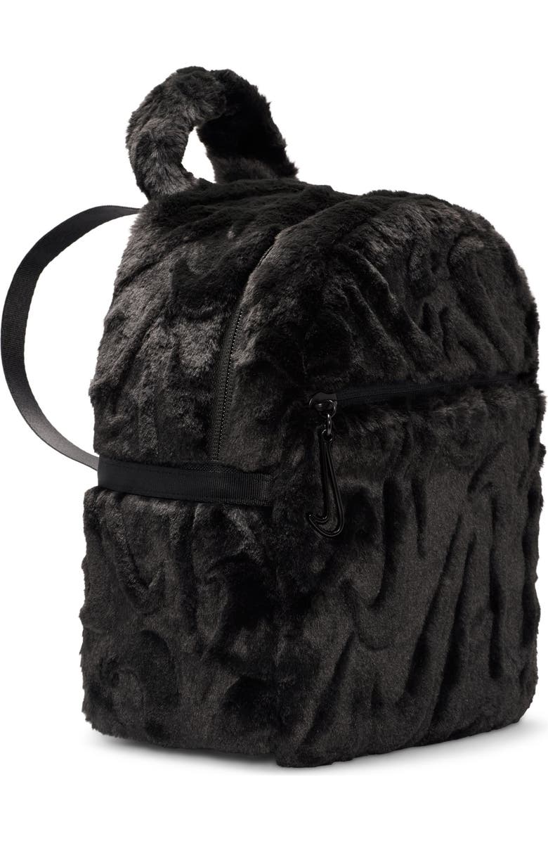 Nike Sportswear Futura Faux Fur Mini Backpack, Alternate, color,