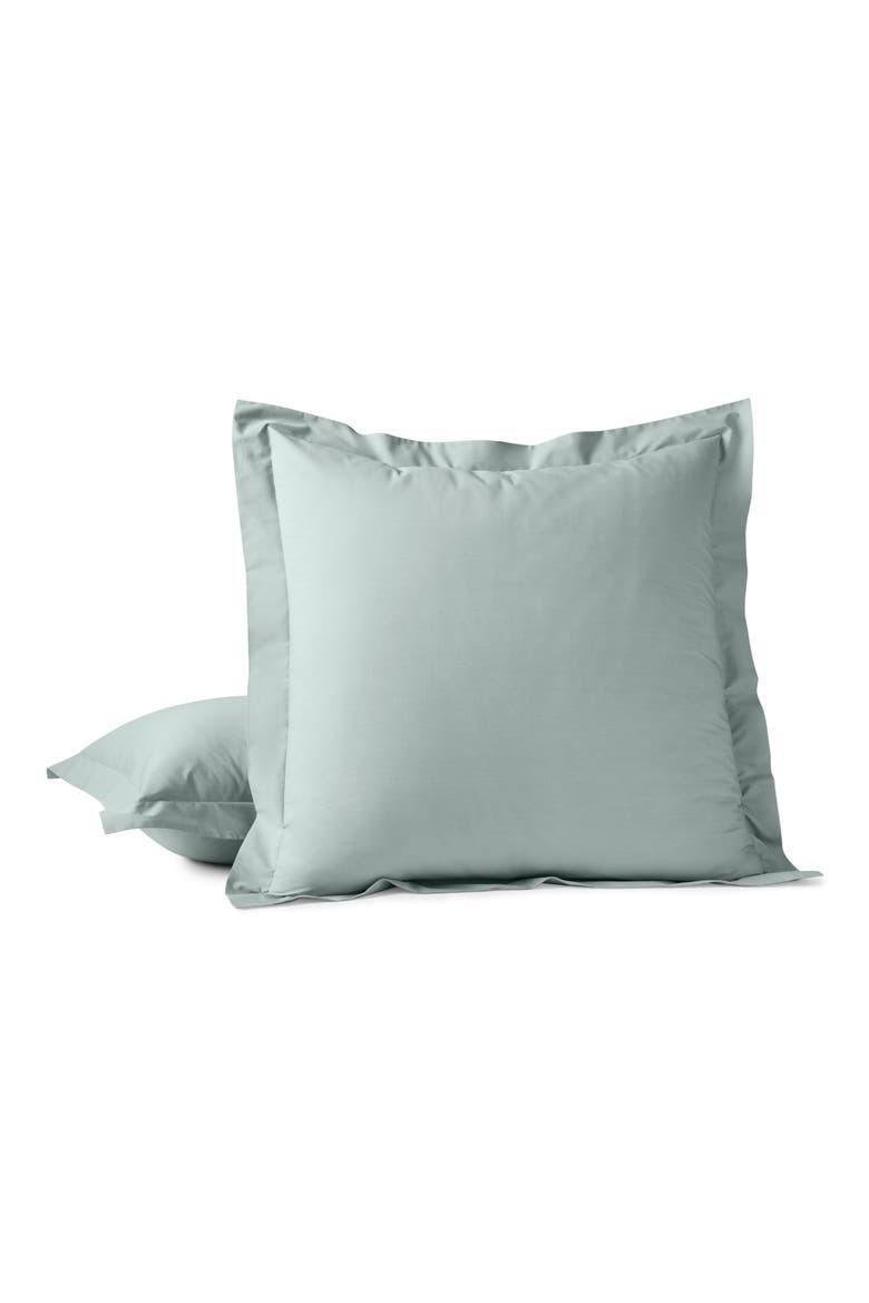 Refined Organic Cotton Percale Sham, Main, color, DEW