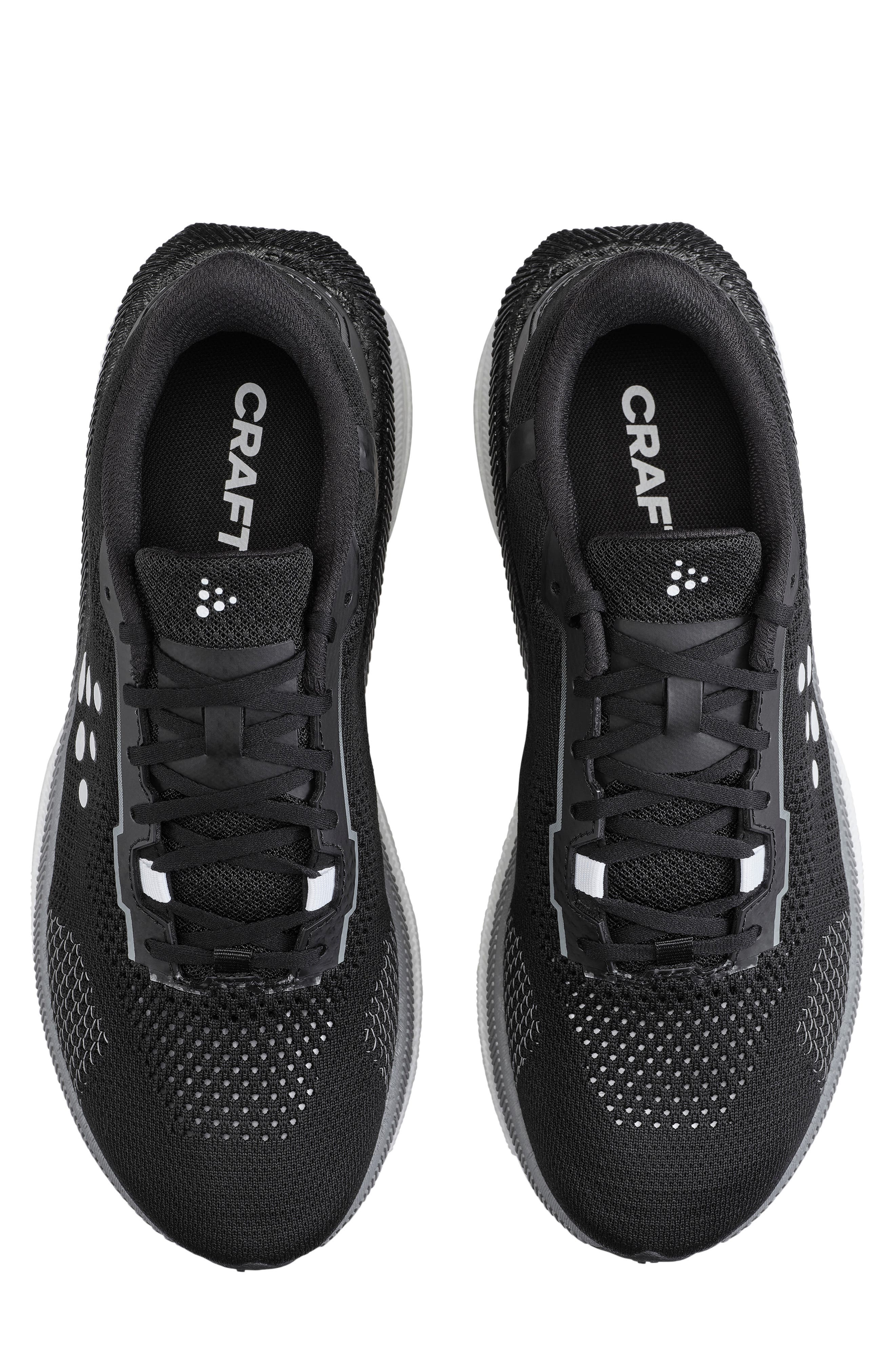 Craft Endurance 3 Running Shoe, Alternate, color, Black/ Contrast White