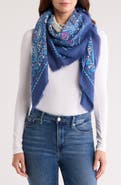 Vince Camuto Supersoft Medallion Square Scarf
